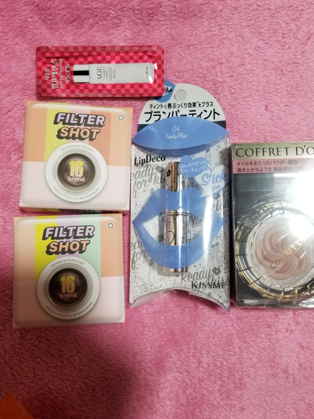 brickitshadow/16BRAND/アイシャドウパレットを使ったクチコミ（1枚目）