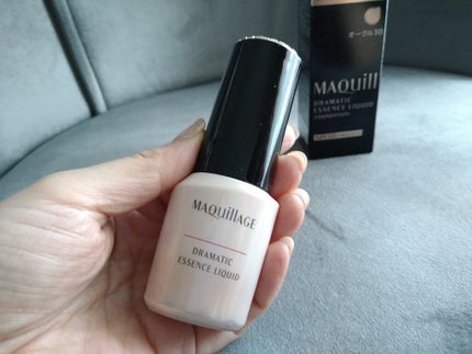 ドラマティックエッセンスリキッド/マキアージュ/リキッドファンデーションを使ったクチコミ(2枚目)