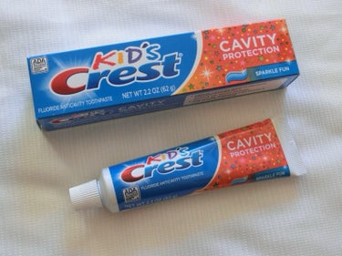 kids,Fluoride Anticavity Toothpaste、 Sparkle Fun/Crest/歯磨き粉を使ったクチコミ（1枚目）