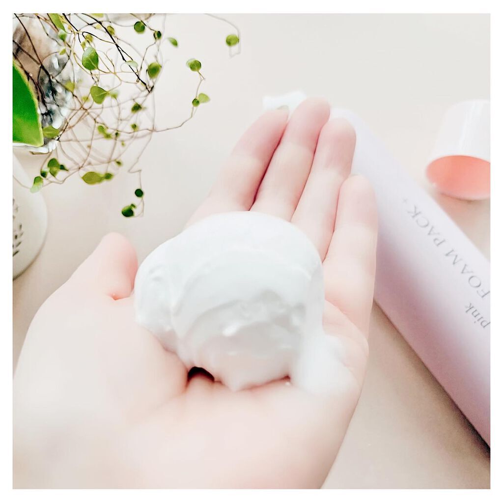 ピンク炭酸フォームパックプラス/プラスキレイ/洗い流すパック・マスクを使ったクチコミ（2枚目）