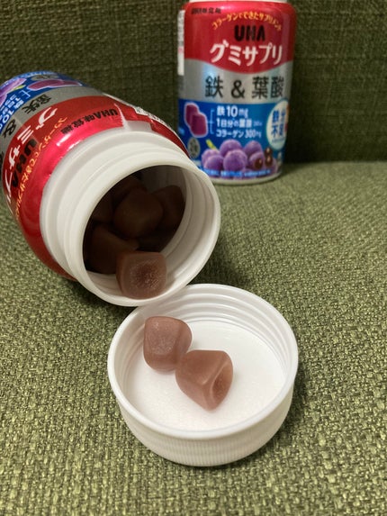 グミサプリ 鉄&葉酸/UHA味覚糖/健康サプリメントを使ったクチコミ(4枚目)