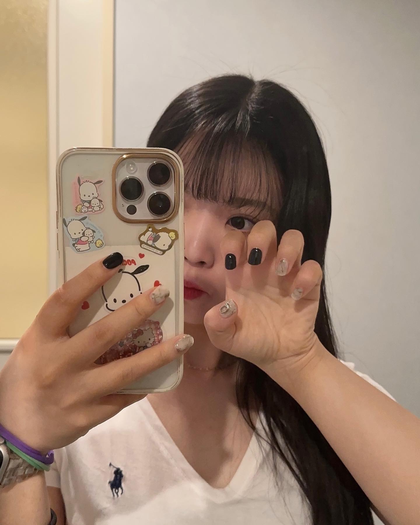 セミキュアジェルネイル（ハンド） NP-083 N Marble Stone (Autumn Story Collection)/ohora/ネイルシールを使ったクチコミ（1枚目）