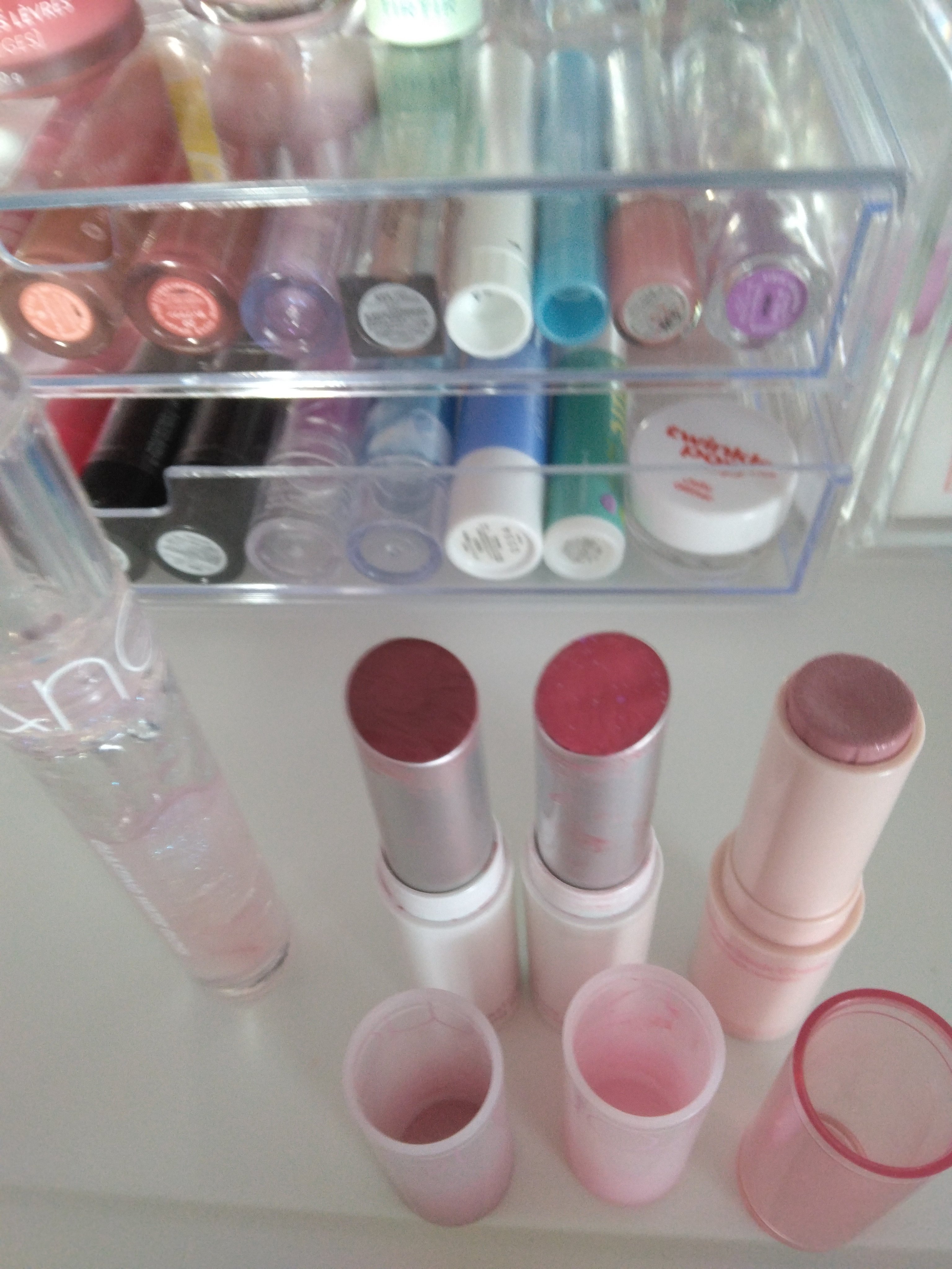 グラスティングウォーターグロス/rom&nd/リップグロスを使ったクチコミ（2枚目）