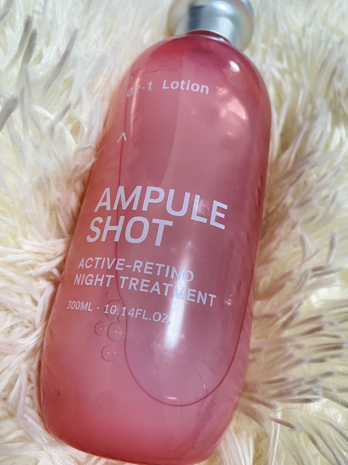 アクティブレチノ ナイトトリートメント ローション/AMPULE SHOT/化粧水を使ったクチコミ（1枚目）