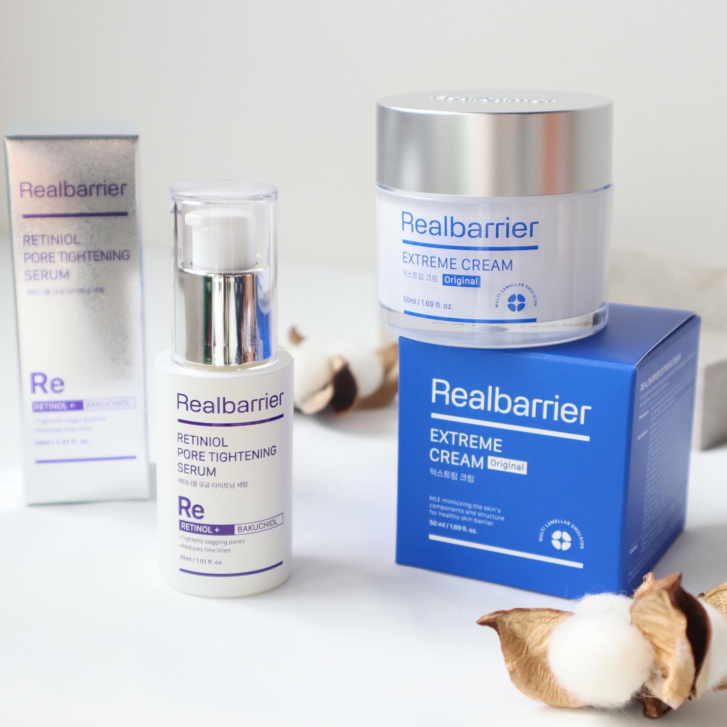 レチ二オールポアタイトニングセラム/Real Barrier/美容液を使ったクチコミ（1枚目）