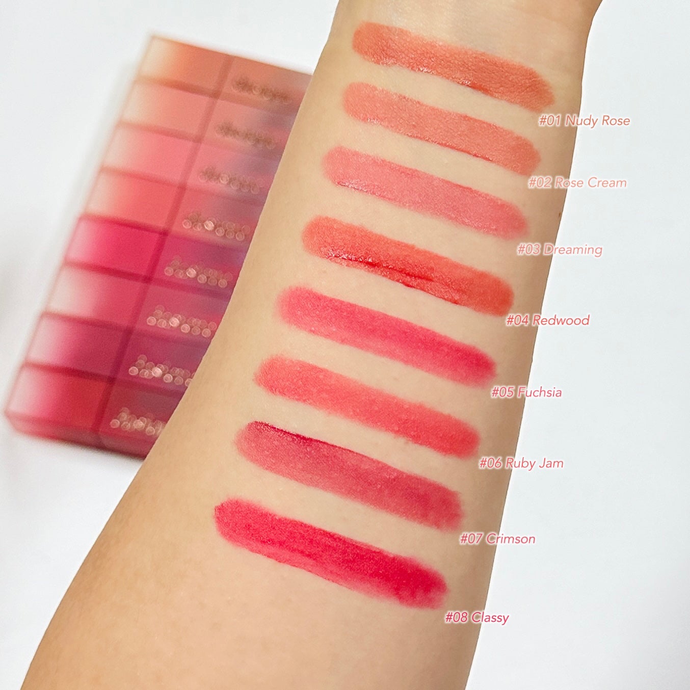 クリームドゥローズティント/dasique/リップティントを使ったクチコミ(2枚目)