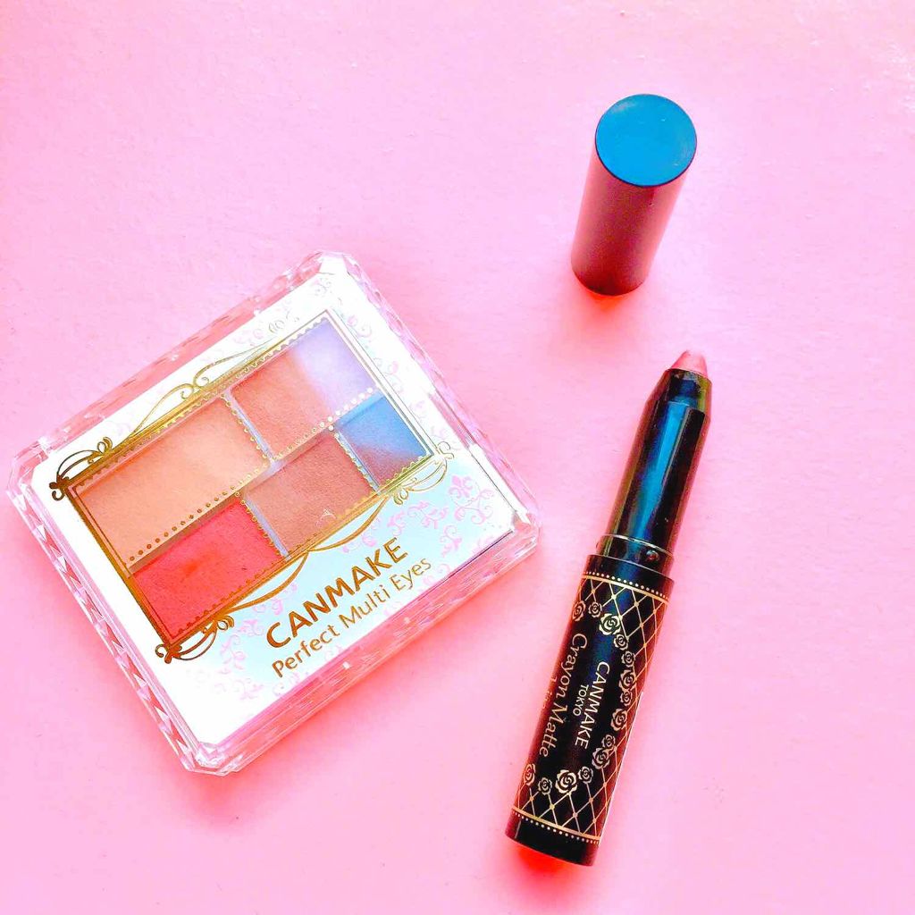 クレヨンマットリップ/キャンメイク/口紅を使ったクチコミ（1枚目）