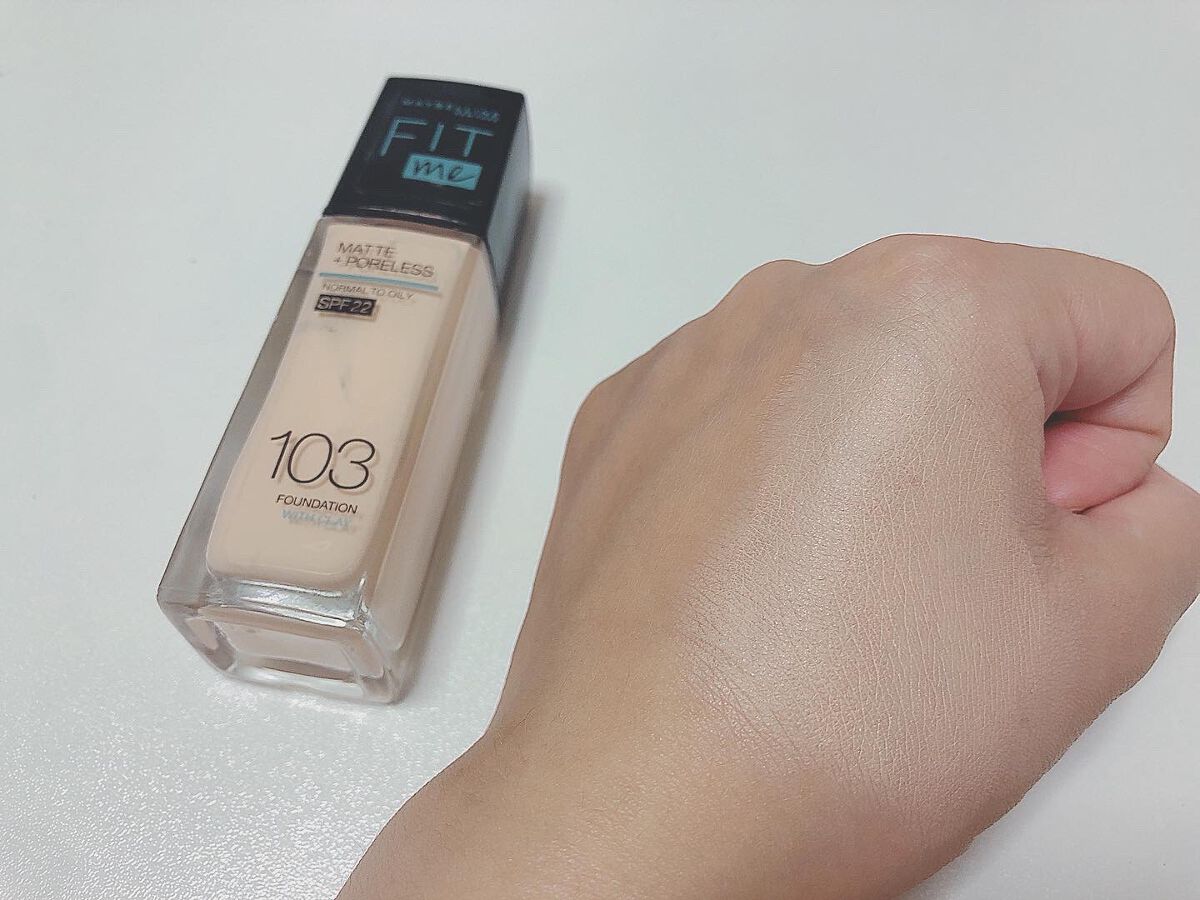 フィットミー リキッドファンデーション R/MAYBELLINE NEW YORK/リキッドファンデーションを使ったクチコミ(3枚目)
