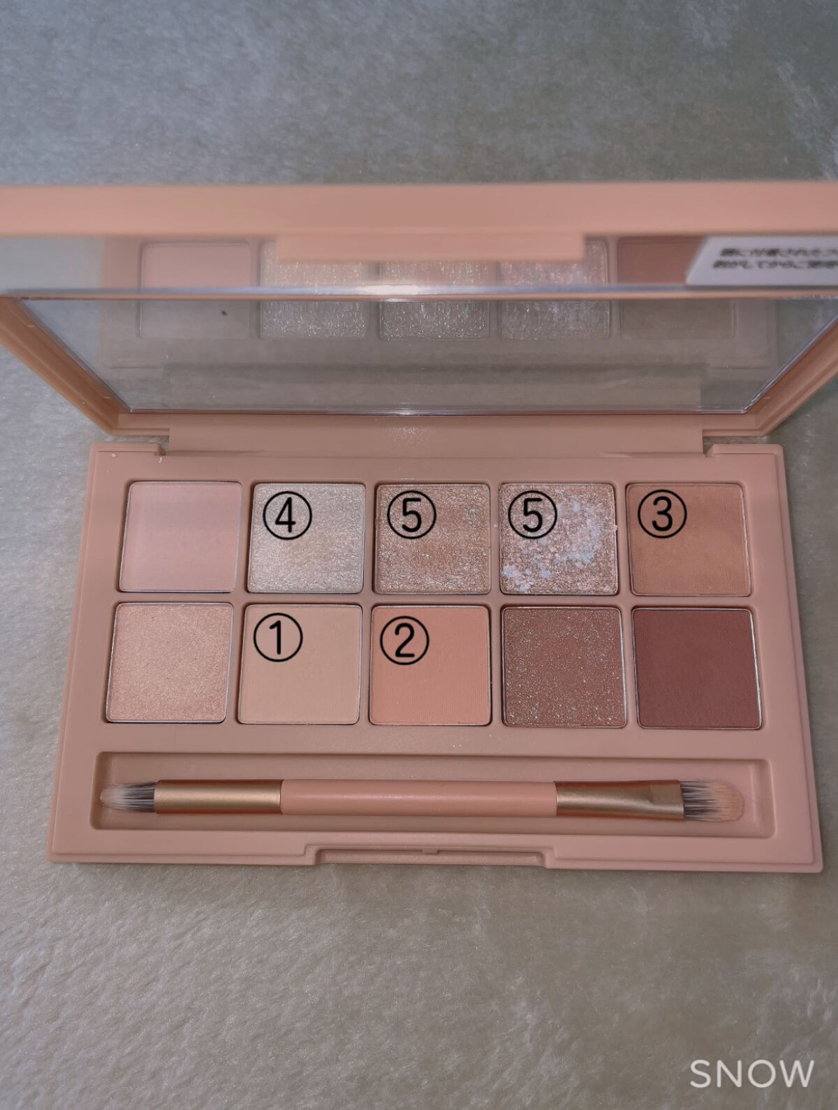 プロ アイ パレット/CLIO/アイシャドウパレットを使ったクチコミ（2枚目）