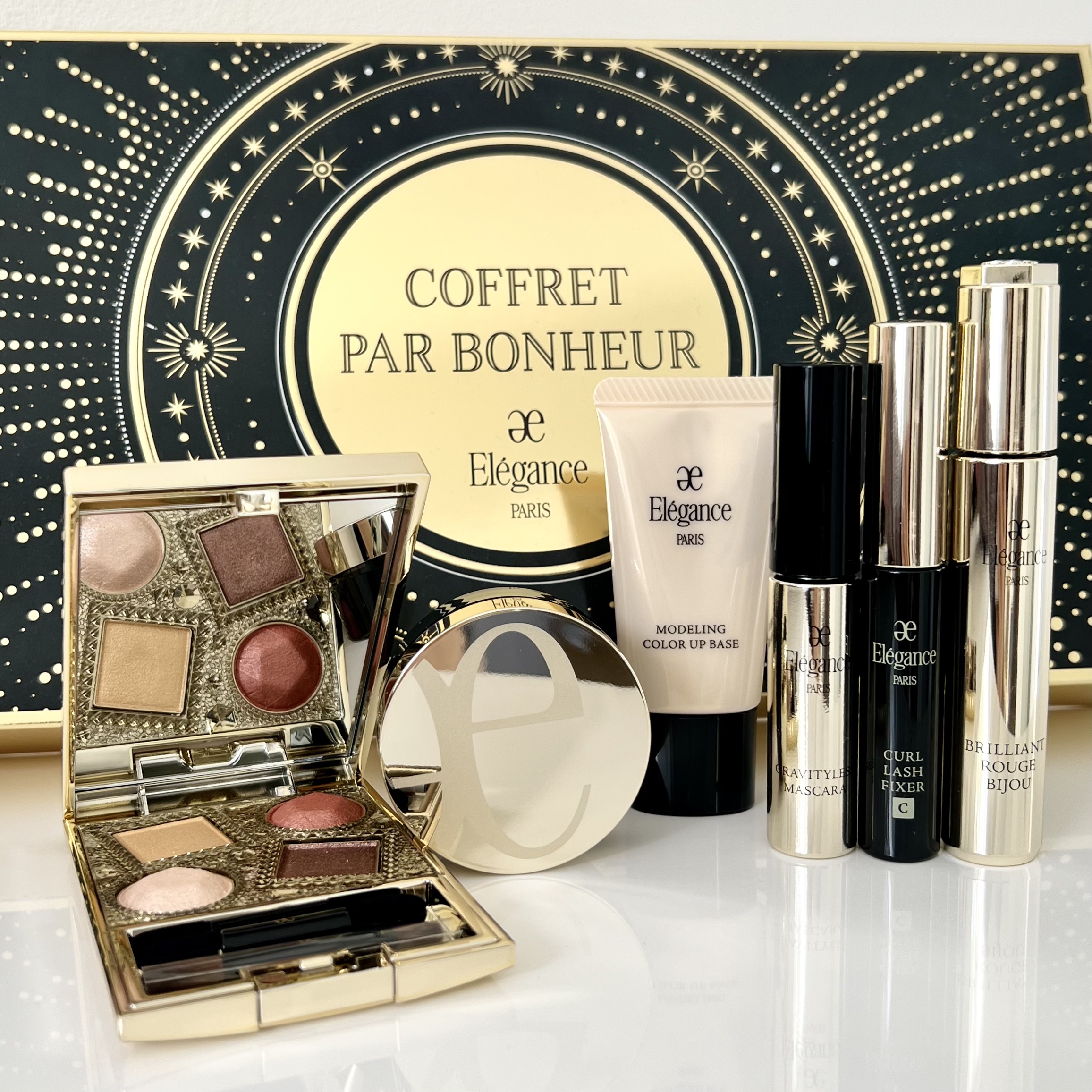 エレガンス コフレ パルボヌール/Elégance/メイクアップキットを使ったクチコミ（1枚目）