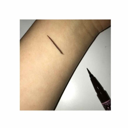 ラスティングリキッドライナー 02 ビターチョコブラウン/キャンメイク/リキッドアイライナーを使ったクチコミ(2枚目)