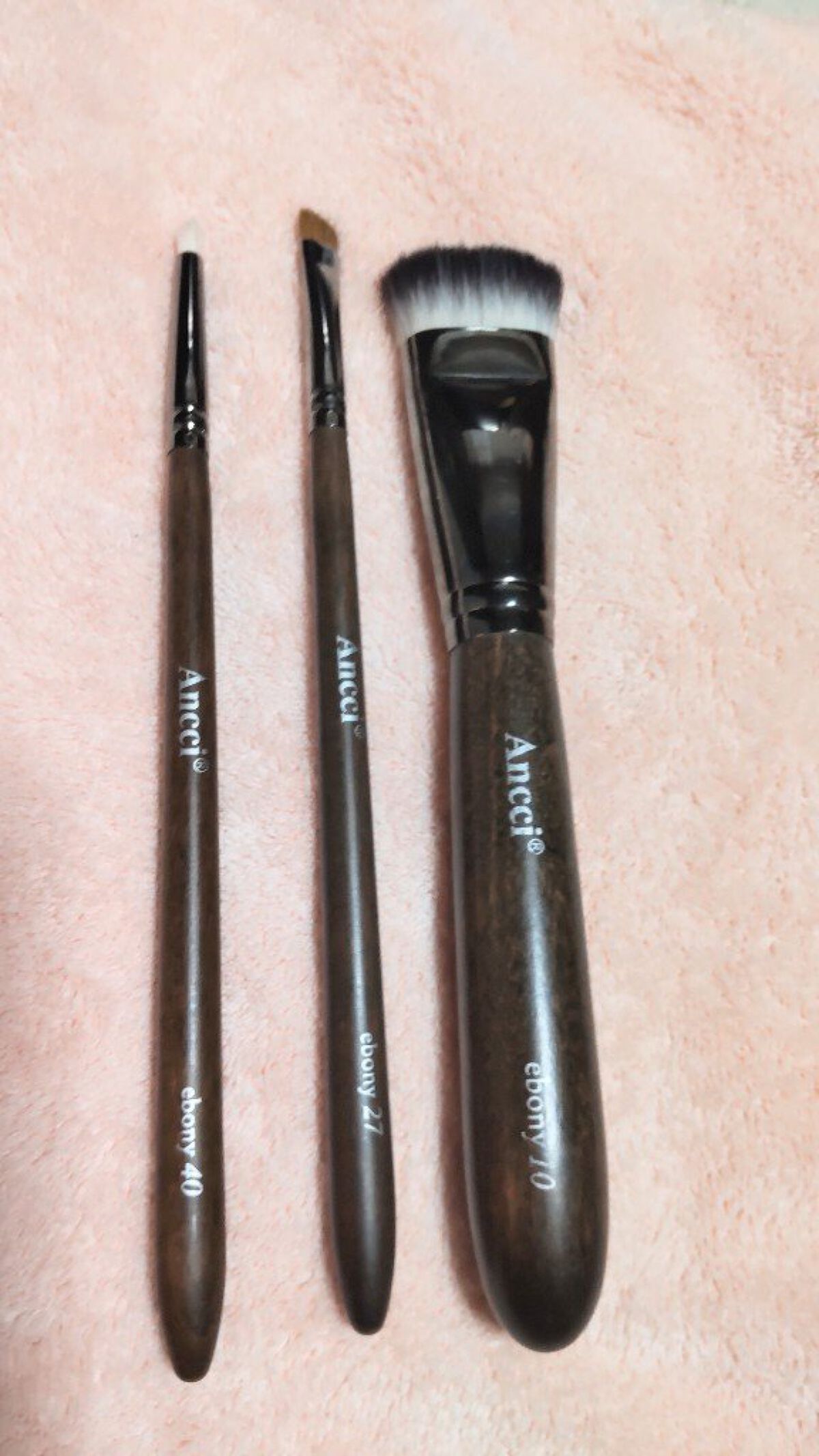ebony40/Ancci brush/メイクブラシを使ったクチコミ（1枚目）
