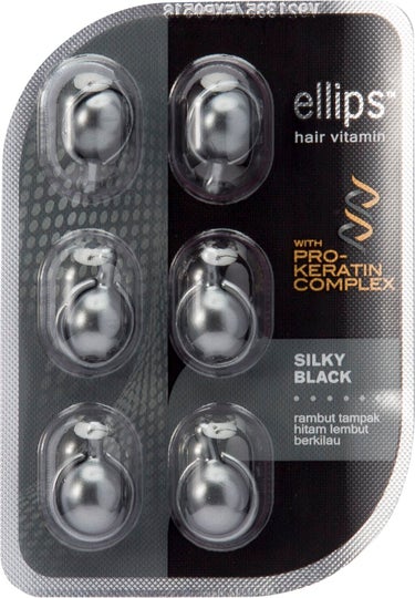 ellips pro keratin SILKY BLACK　シート