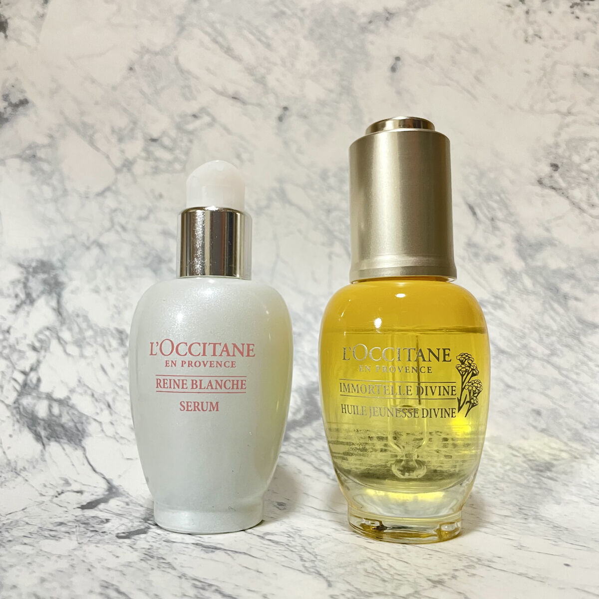 イモーテル ディヴァインインテンシヴオイル/L'OCCITANE/ブースター・導入液を使ったクチコミ（1枚目）