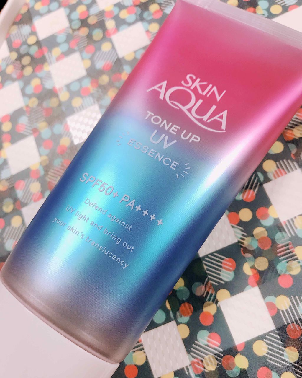スキンアクア トーンアップUVエッセンス/スキンアクア/日焼け止めクリームを使ったクチコミ（1枚目）