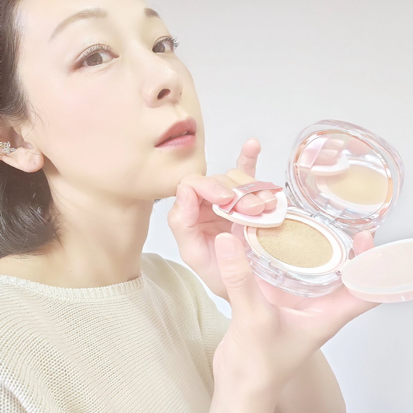 アリウル インクフェザーカバーラスティングクッション/Ariul/クッションファンデーションを使ったクチコミ(3枚目)