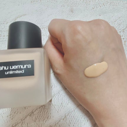 (旧)アンリミテッド ラスティング フルイド/shu uemura/リキッドファンデーションを使ったクチコミ(2枚目)
