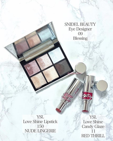 YSL ラブシャイン キャンディグレーズ/YVES SAINT LAURENT BEAUTE/口紅を使ったクチコミ(3枚目)