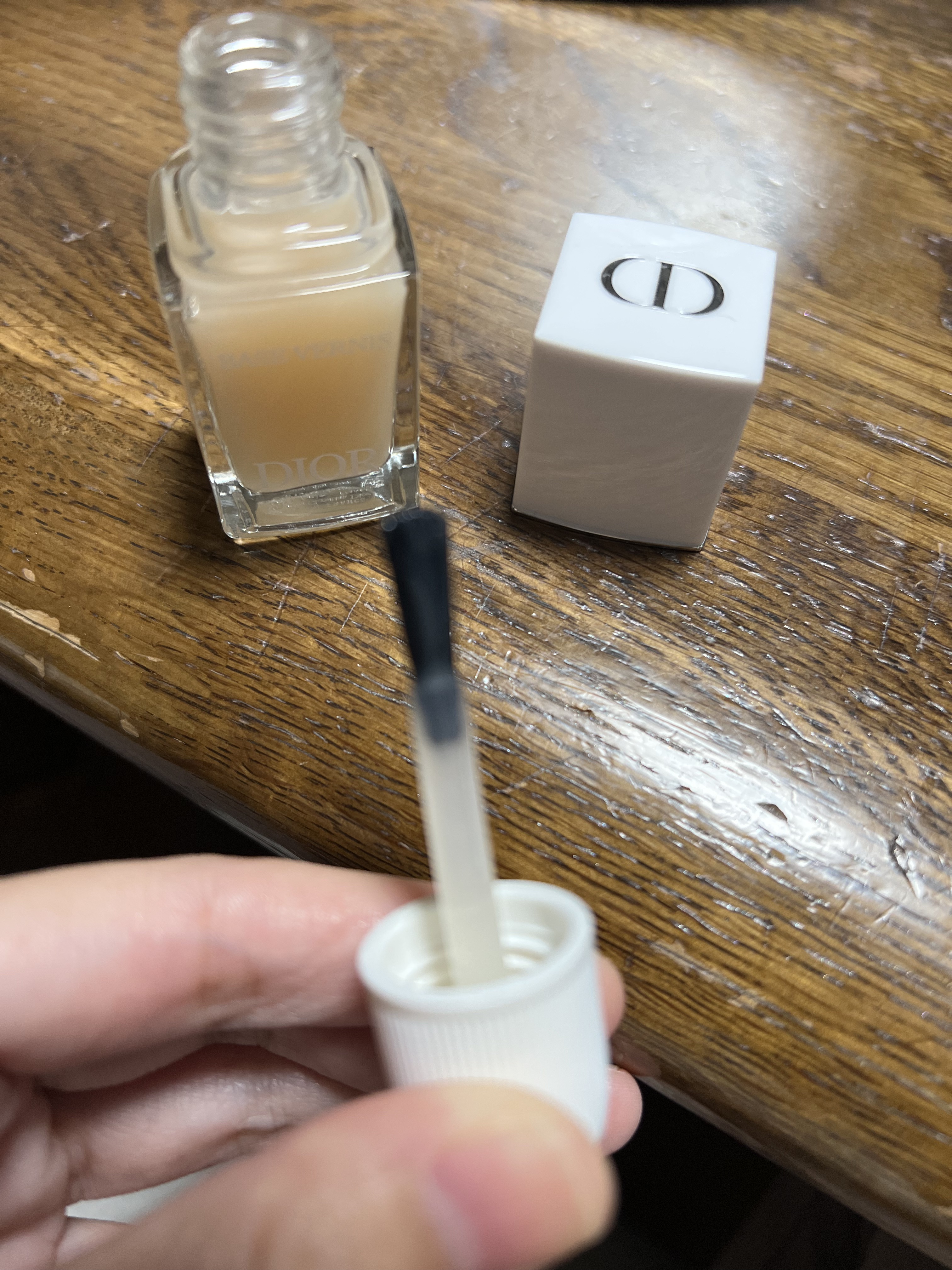 【旧】ベース コート アブリコ/Dior/ネイルベースコートを使ったクチコミ（2枚目）