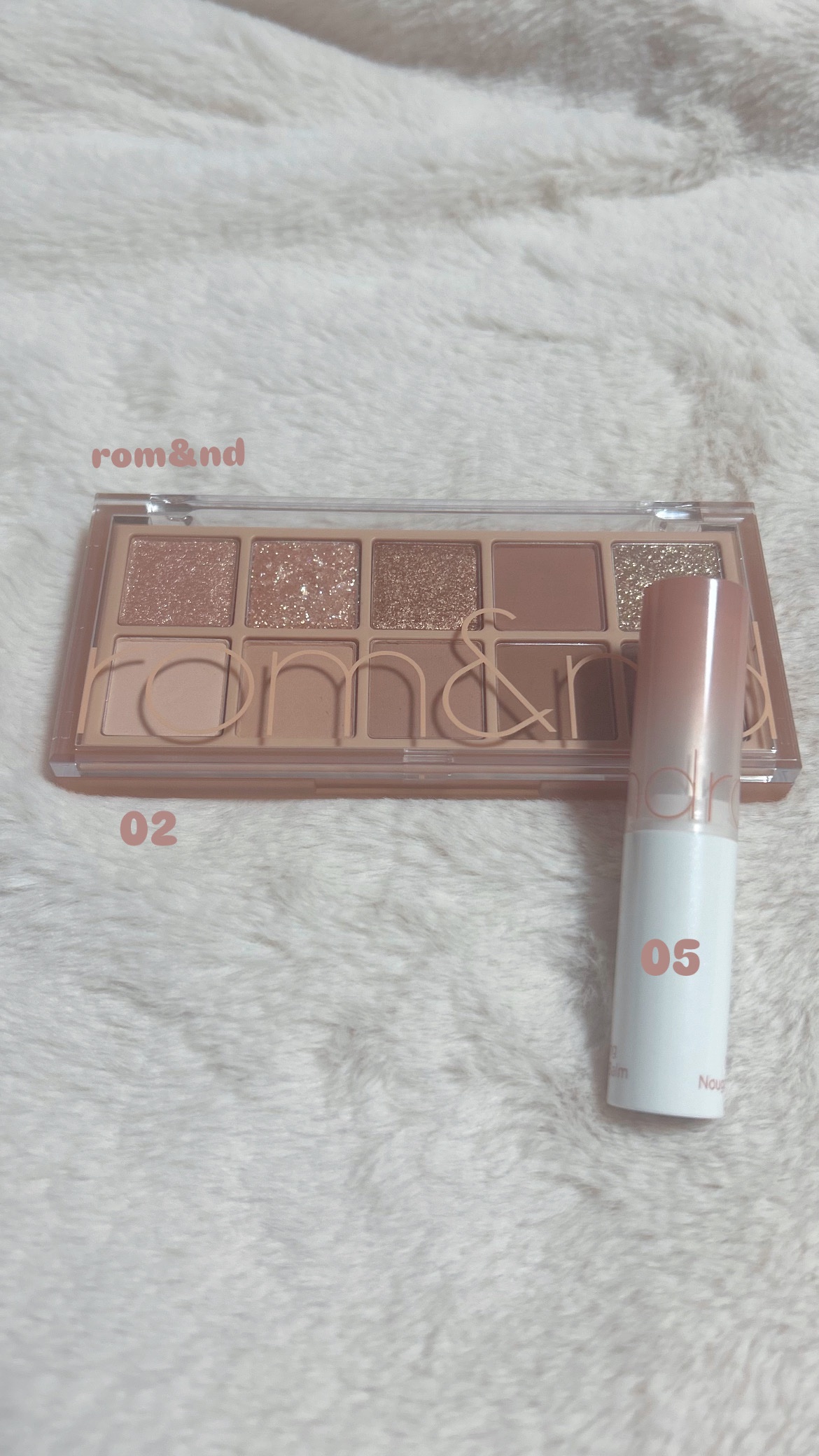 グラスティングメルティングバーム/rom&nd/リップバームを使ったクチコミ（1枚目）