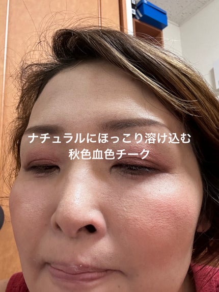 チークブラッシュ/CEZANNE/パウダーチークを使ったクチコミ(3枚目)