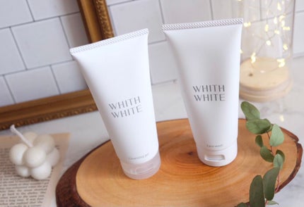 美白 クレンジングジェル/WHITH WHITE/クレンジングジェルを使ったクチコミ(2枚目)