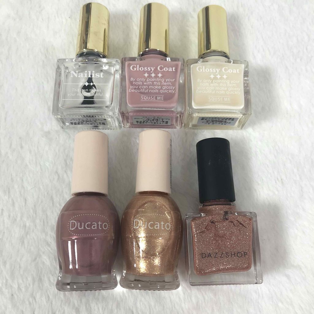 グロッシーコート/スキューズミー/オールインワンネイルを使ったクチコミ(2枚目)