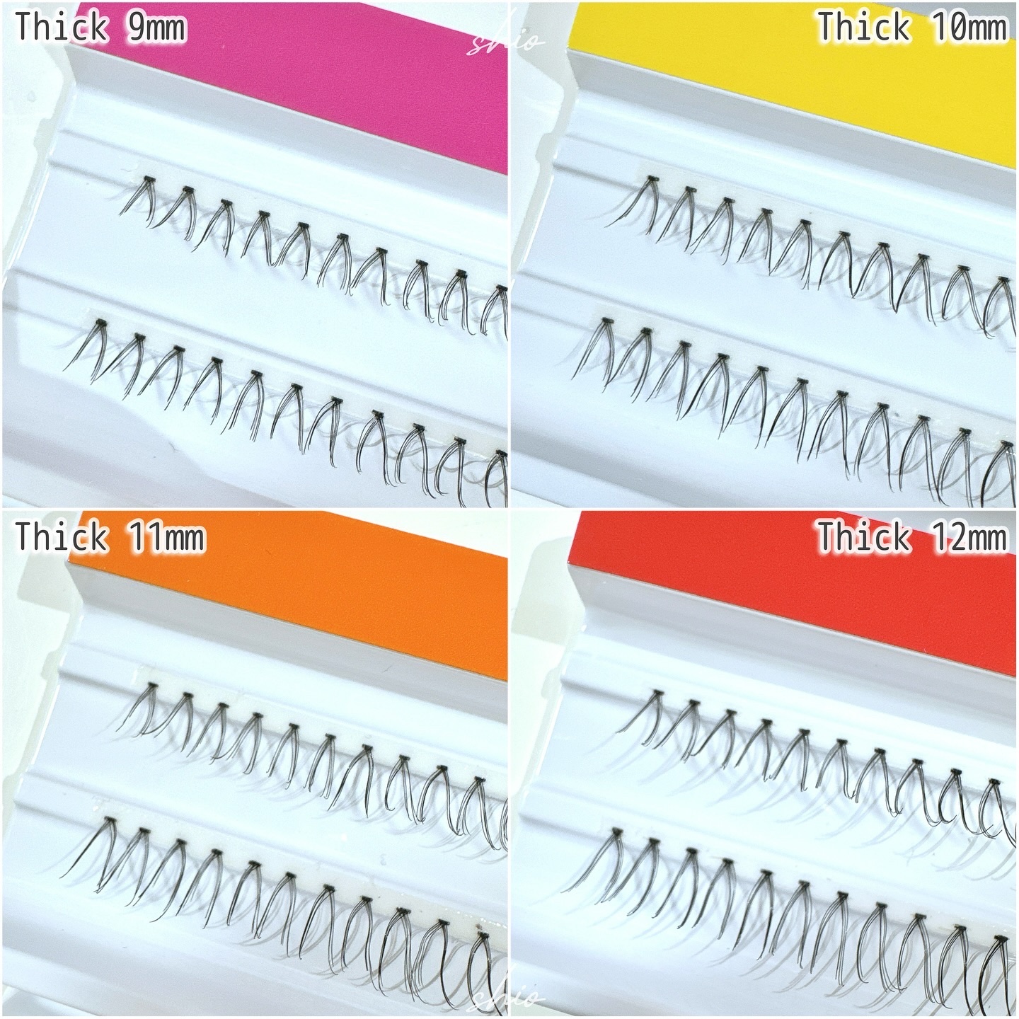 eyelash 10mm deep yellow/CCAM BBAK/つけまつげを使ったクチコミ（2枚目）