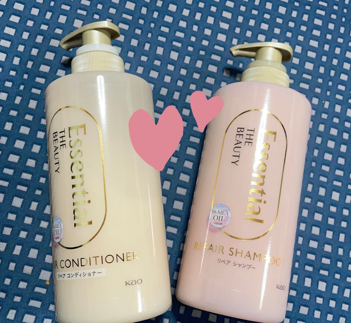 ザビューティ リペアシャンプー・コンディショナー/エッセンシャル/市販シャンプーを使ったクチコミ(1枚目)