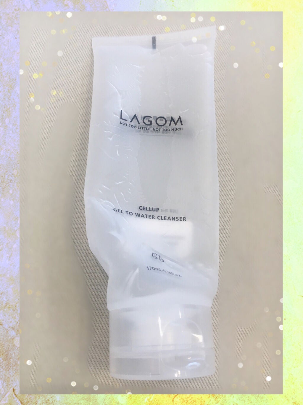 ラゴム ジェルトゥウォーター クレンザー(朝用洗顔)/LAGOM /その他洗顔料を使ったクチコミ(1枚目)