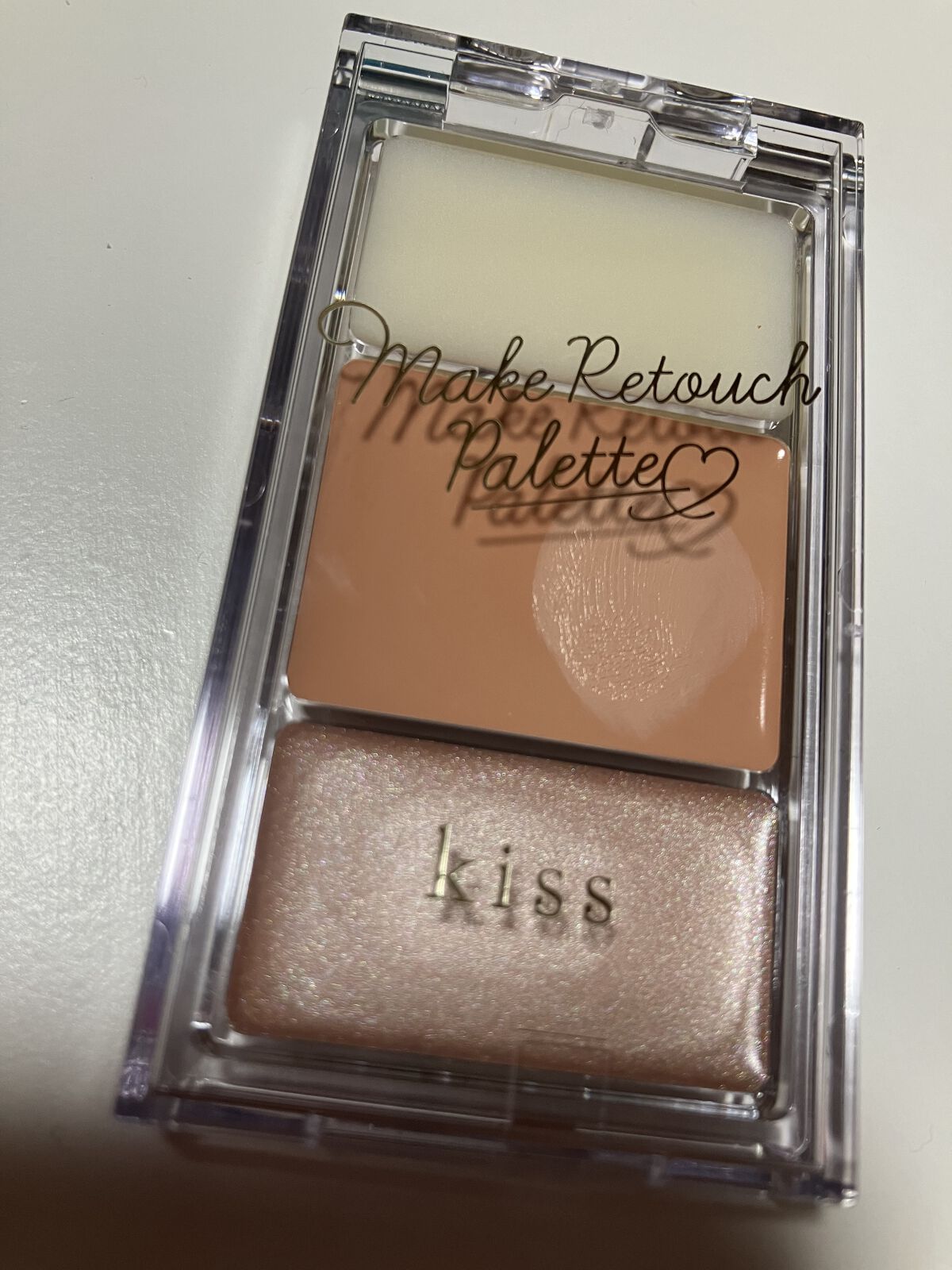 メイクリタッチパレット/KiSS/パレットコンシーラーを使ったクチコミ（1枚目）