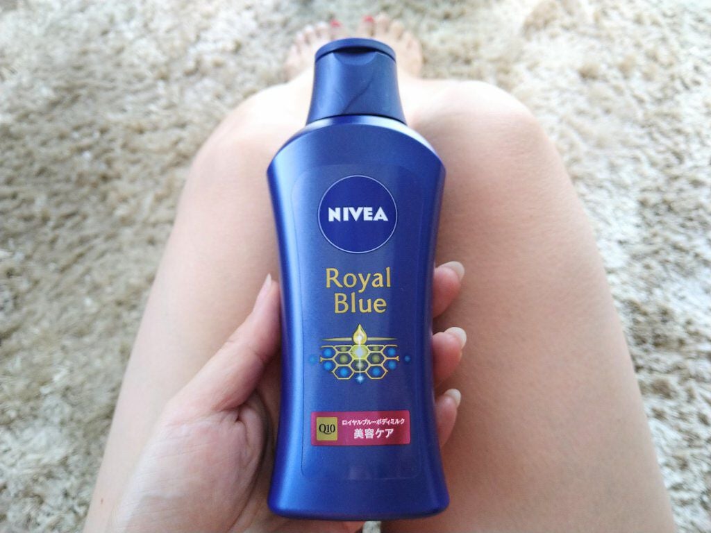 ニベア ロイヤルブルーボディミルク 美容ケア/ニベア/ボディミルクを使ったクチコミ(1枚目)