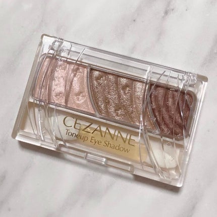 トーンアップアイシャドウ/CEZANNE/アイシャドウパレットを使ったクチコミ(5枚目)