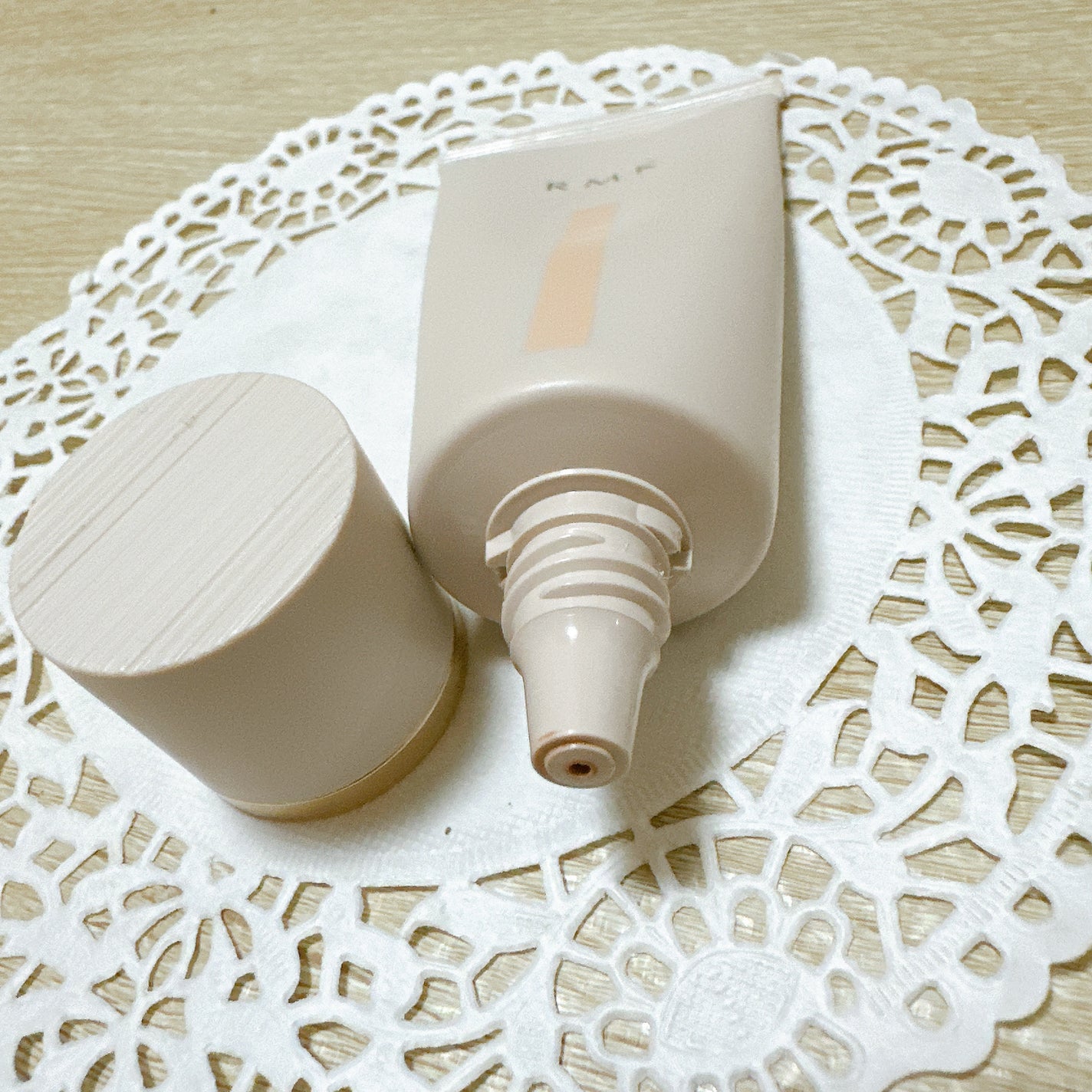 RMK クリームファンデーション アクアティックグロウ/RMK/クリーム・エマルジョンファンデーションを使ったクチコミ(4枚目)