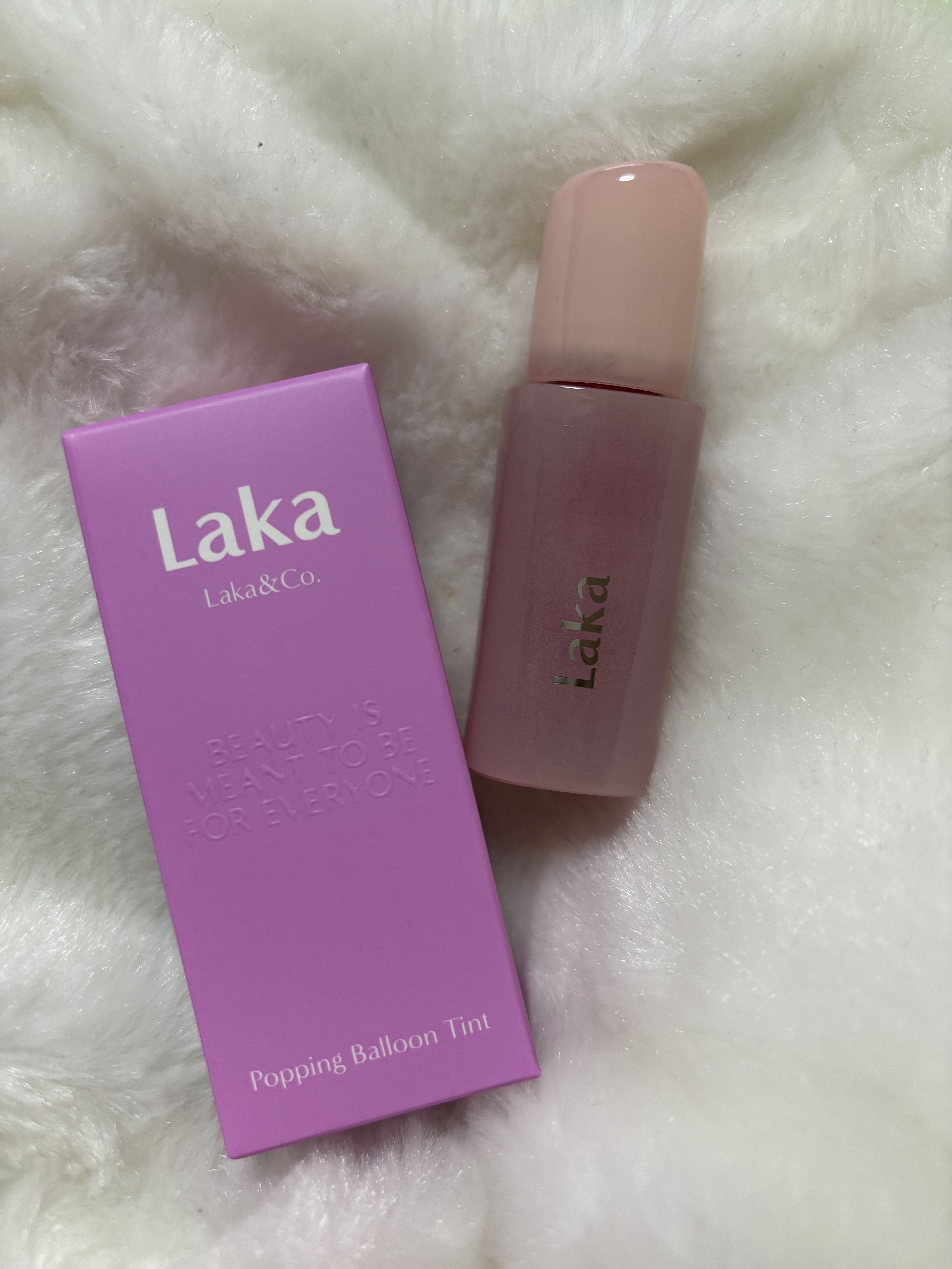 ポッピングバルーンティント 504 ポッピング/Laka/リップティントを使ったクチコミ（1枚目）