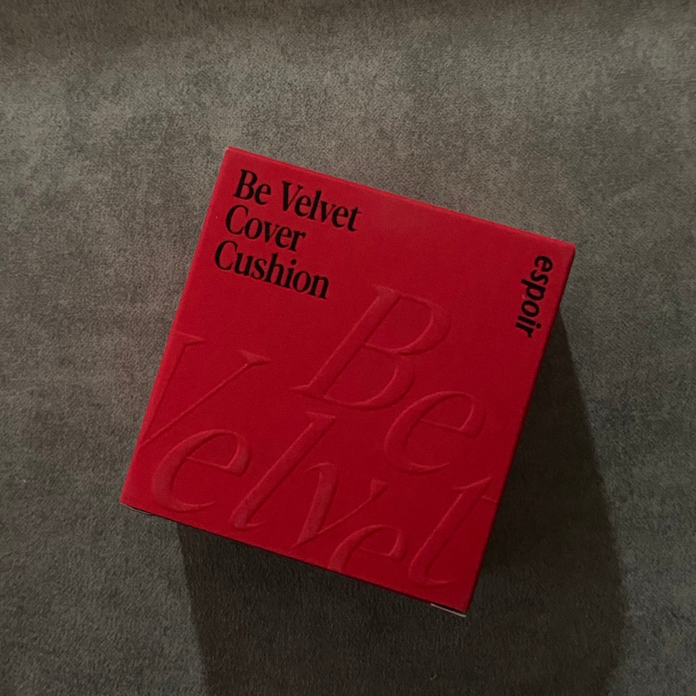 ビーベルベットカバークッション/espoir/クッションファンデーションを使ったクチコミ(1枚目)