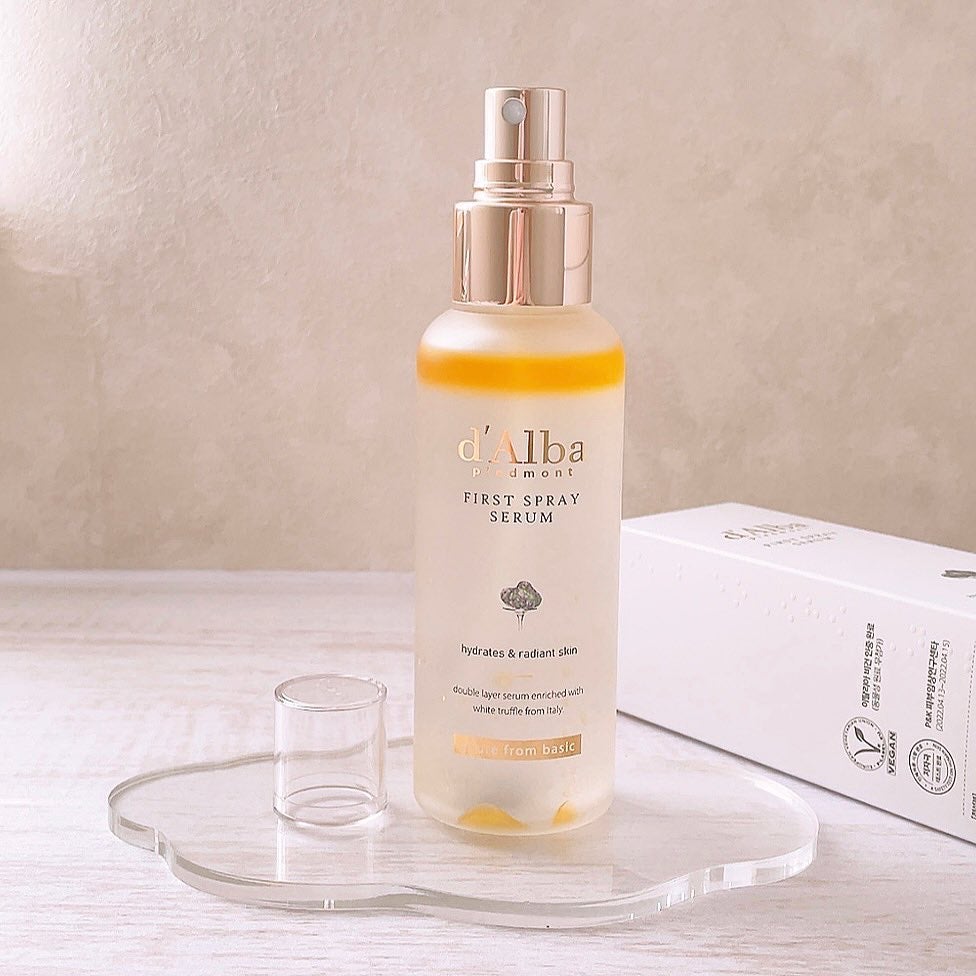 ダルバ ホワイトトリュフファーストスプレーセラム/ダルバ/ミスト状化粧水を使ったクチコミ(2枚目)
