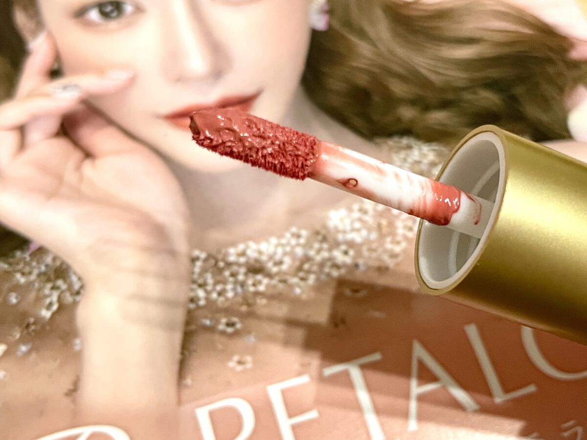 2イン1 シフォンティントバーム/PETALO/リップティントを使ったクチコミ（3枚目）