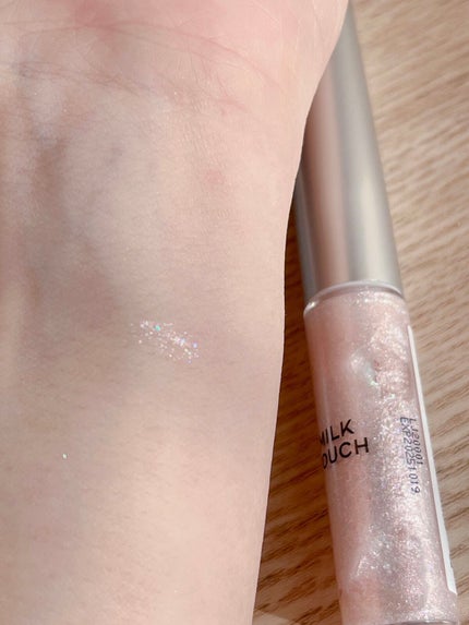 フェアリージュエルアイグリッター/Milk Touch/グリッターを使ったクチコミ(3枚目)