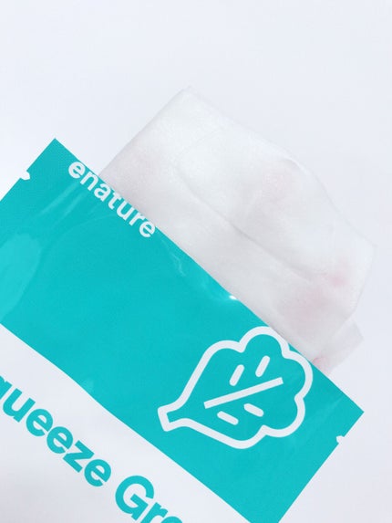 Squeeze Green Watery Sheet Mask Set/eNature/シートマスク・パックを使ったクチコミ(6枚目)