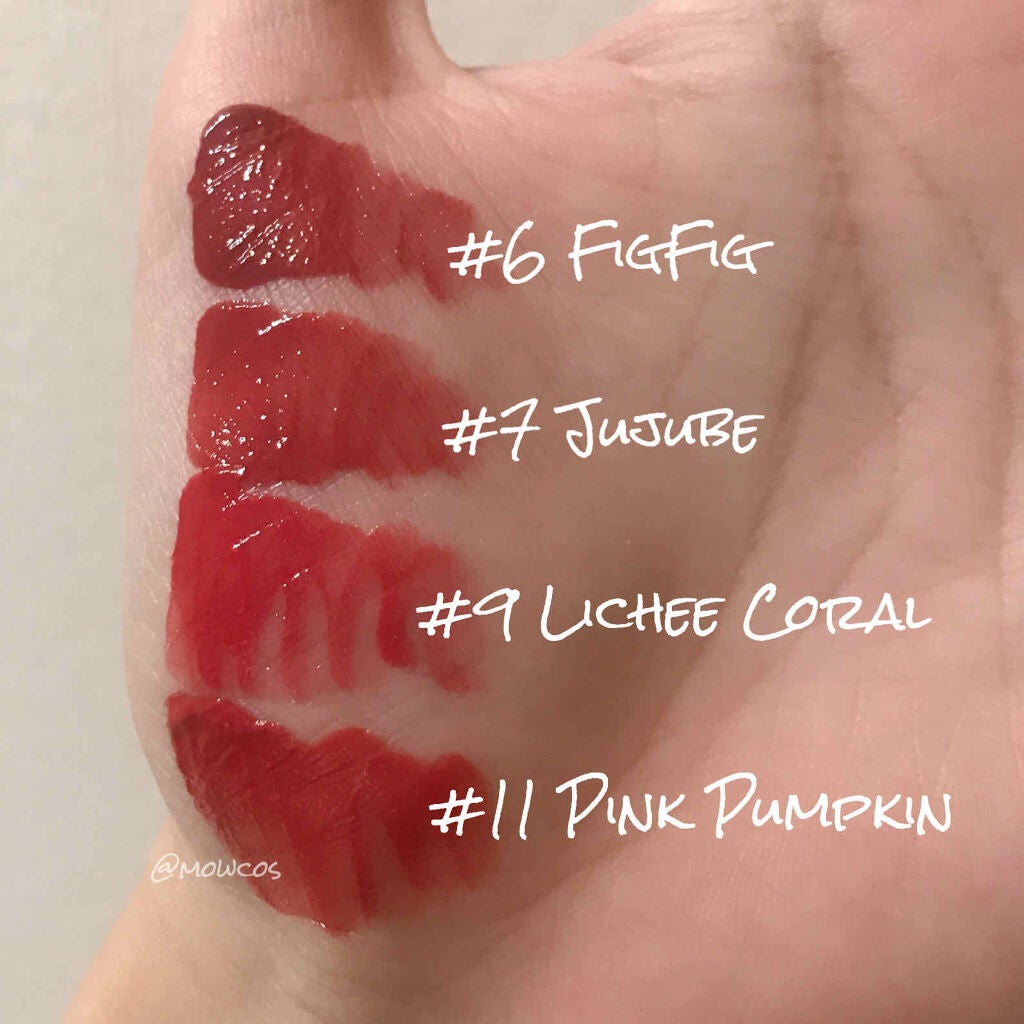 ジューシーラスティングティント/rom&nd/リップティントを使ったクチコミ(2枚目)