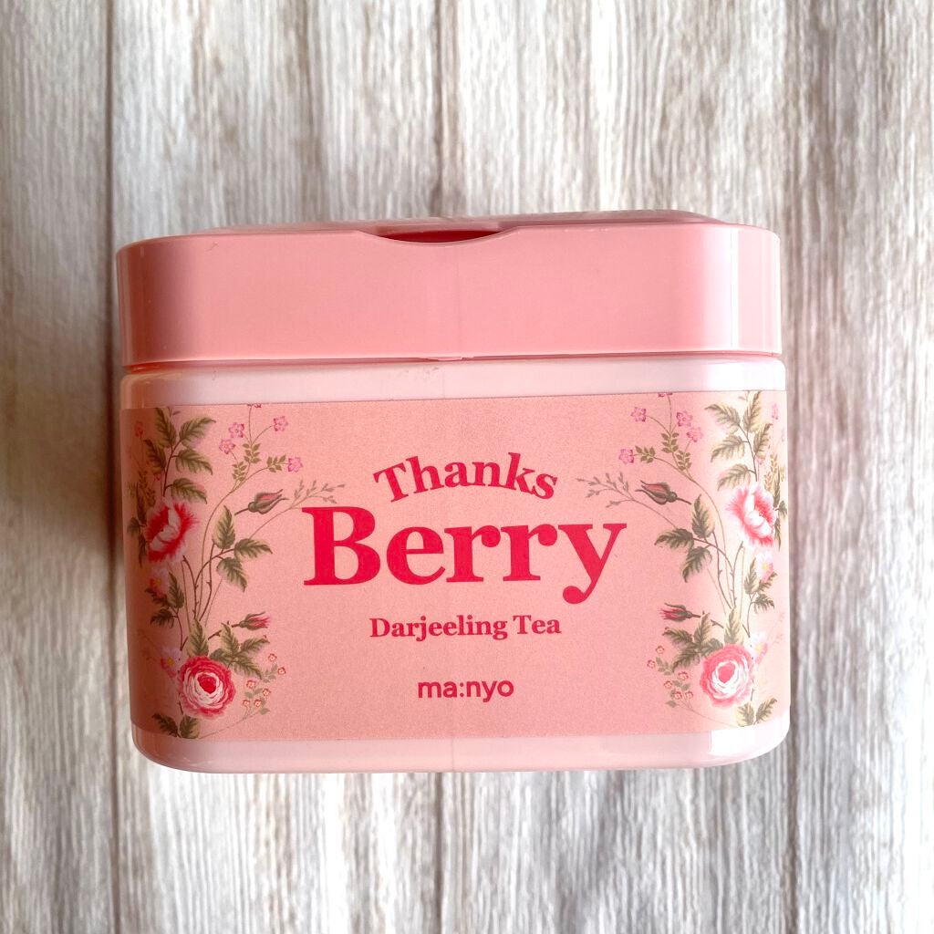 Thanks Berry ダージリンティー マスク/manyo/シートマスク・パックを使ったクチコミ(1枚目)