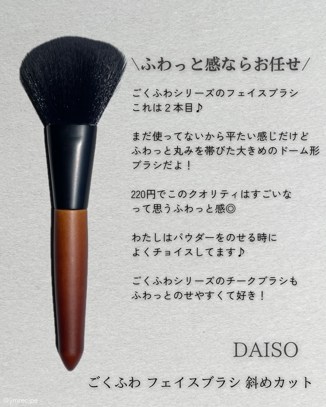 ファンデーション ブラシ 131　（専用ケース付き）/SHISEIDO/メイクブラシを使ったクチコミ（3枚目）