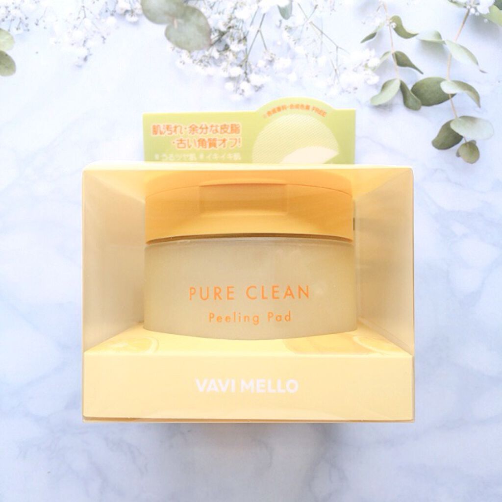 ピュアクリーンピーリングパッド/VAVI MELLO/ピーリングを使ったクチコミ（1枚目）