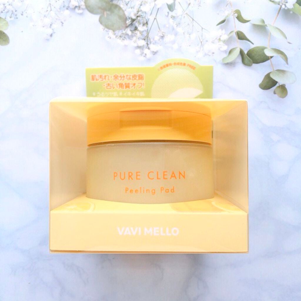 ピュアクリーンピーリングパッド/VAVI MELLO/ピーリングを使ったクチコミ(1枚目)