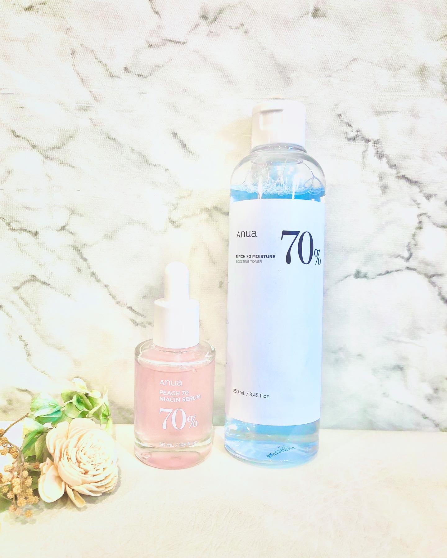 シラカバ 70% 水分ブースティングトナー/Anua/化粧水を使ったクチコミ（1枚目）