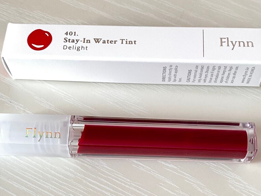 ステイインウォーターティント/Flynn/リップティントを使ったクチコミ(1枚目)