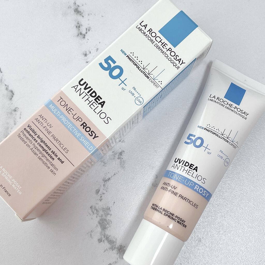 UVイデア XL プロテクショントーンアップ ローズ/ラ ロッシュ ポゼ/日焼け止めクリームを使ったクチコミ（1枚目）