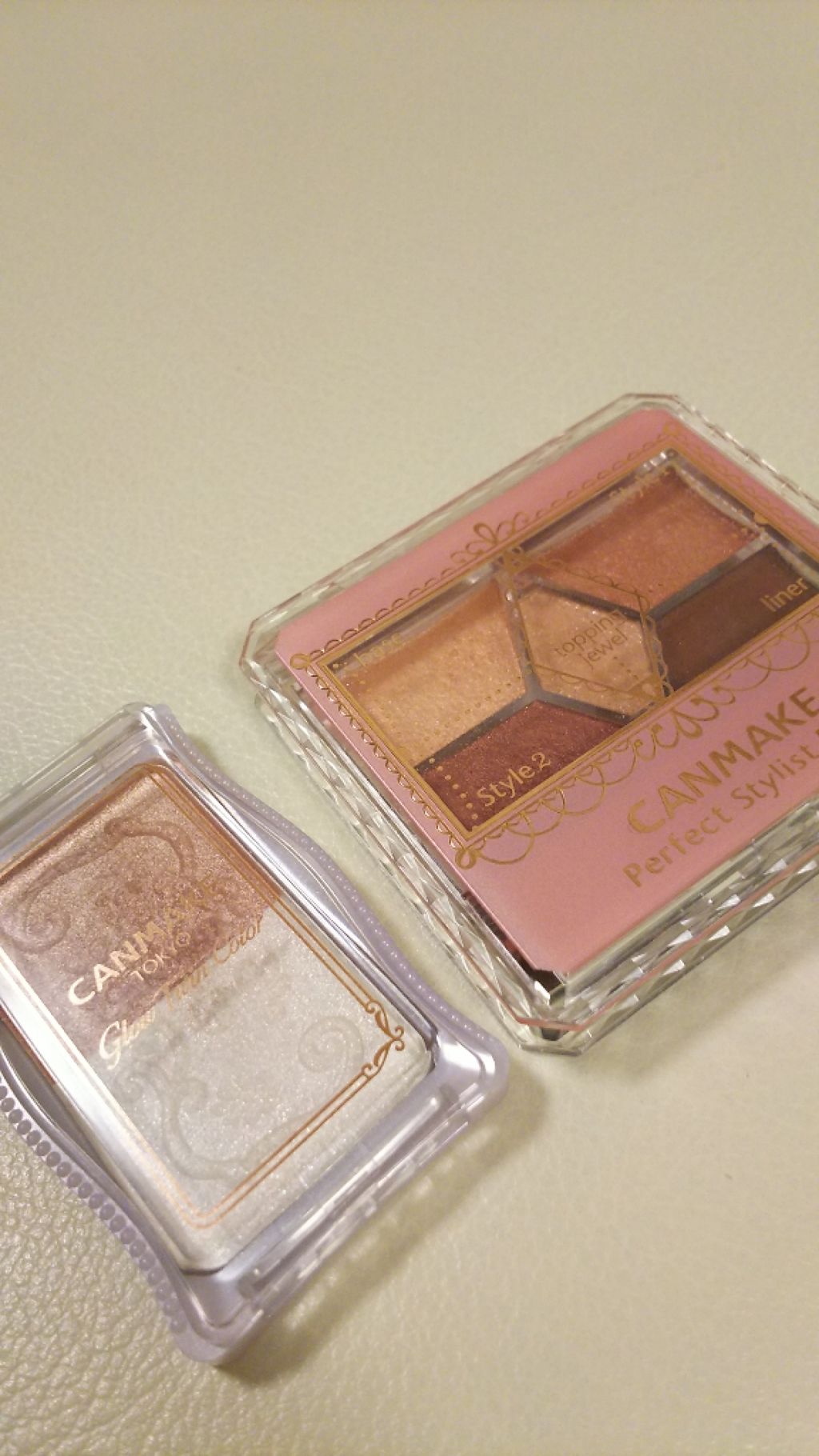 グロウツインカラー/キャンメイク/アイシャドウパレットを使ったクチコミ(1枚目)