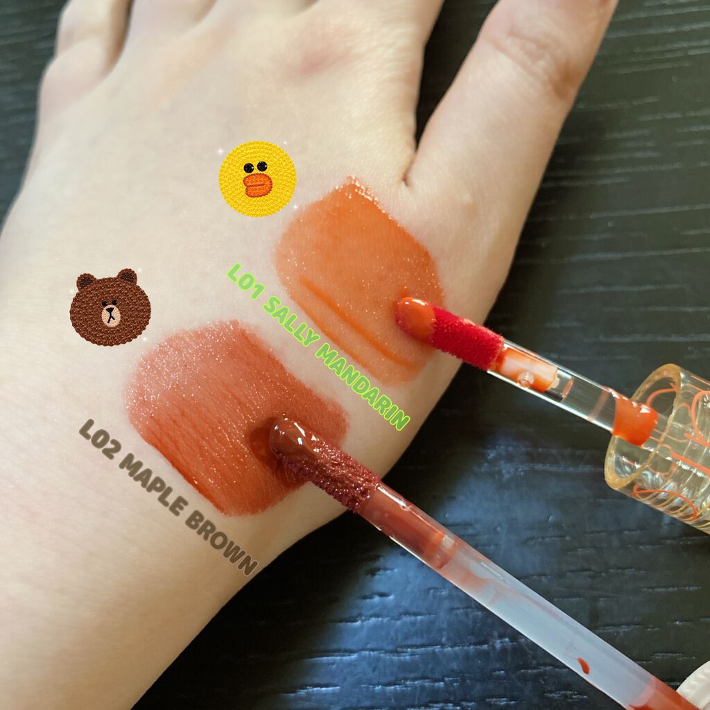 LINE FRIENDS EDITION/rom&nd/メイクアップキットを使ったクチコミ(8枚目)